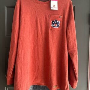 Auburn University Women's Crew Neck Sweater - Orange